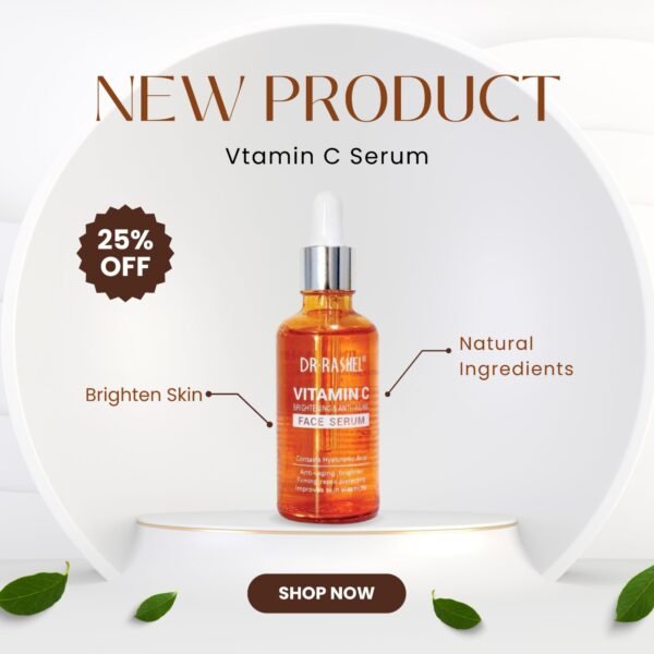 Dr Rashel Vitamin C Brightening & Anti-Aging Face Serum - Image 2