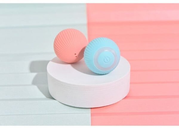 Smart Cat Toys Automatic Rolling Ball Electric Cat Interactive Toys Cats Training Self-moving Kitten Toys for Indoor Playing - Image 3